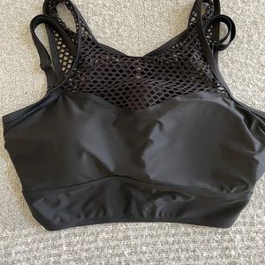 Torrid Flirt Collection High-Neck Mesh Swim Top